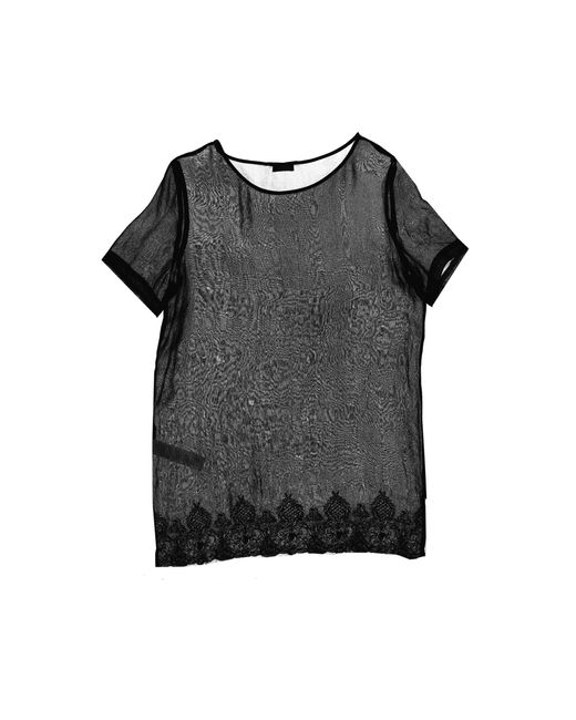 Maliparmi Black Viskose-Top