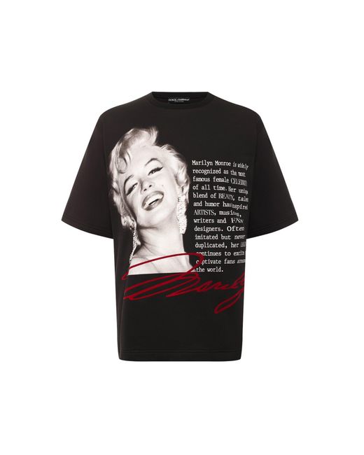 dolce gabbana marilyn monroe t shirt