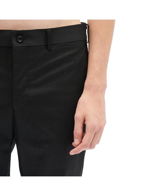 Comme des Garçons Black Slim Trousers for men