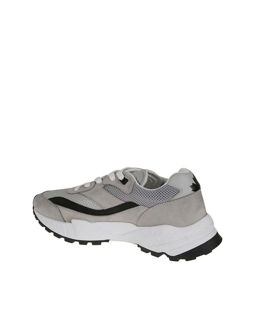 Sneakers in pelle con dettaglio traforato di DSquared² in Gray da Uomo