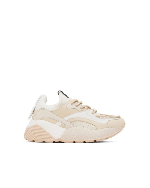 Stella McCartney Natural Pastel Eclypse Sneakers