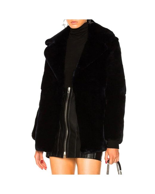 Alberta Ferretti Black Friday Rabbit Fur Jacket
