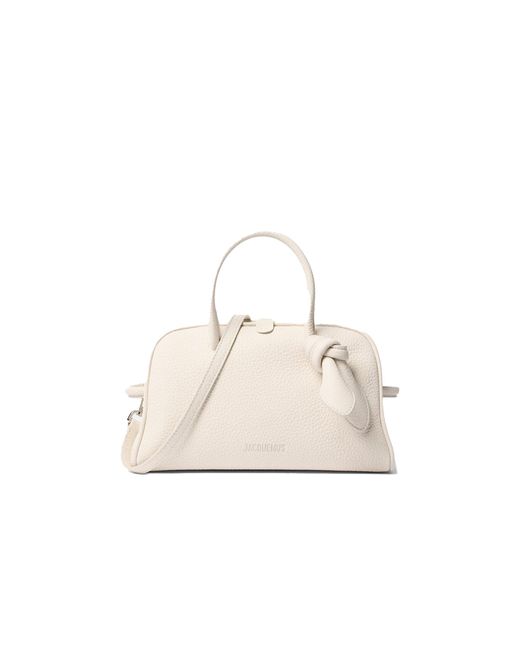 Jacquemus White The Small Turismo Bag