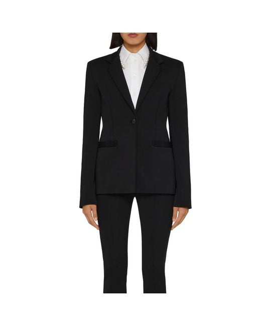 Givenchy Black Slim Fit Tailored Jacket