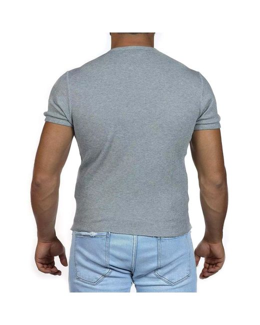 DSquared² Gray Two Tone Logo T-shirt for men