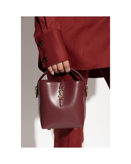 Saint Laurent Purple Le 37 Mini Shoulder Bag Shoulder Bag