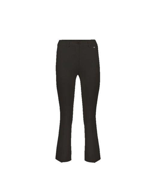 Herno Black Flared Trousers