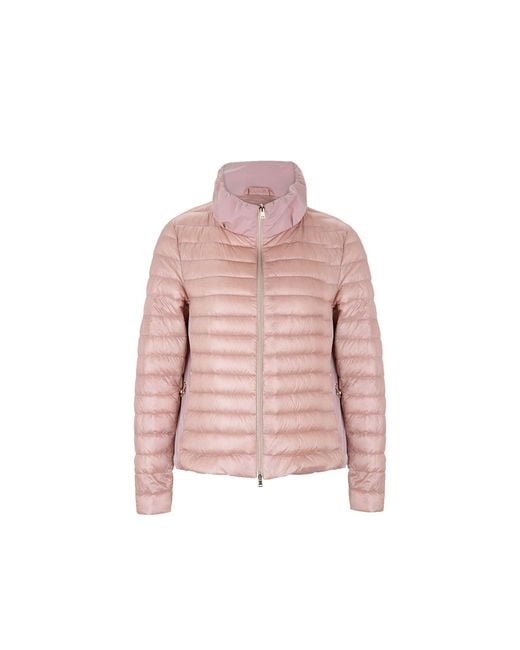 Herno Pink Quilted Down Jacket