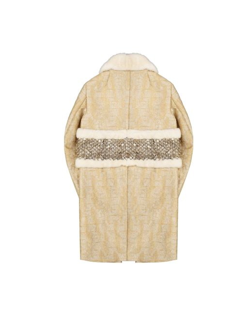 DSquared² Natural Single-Breasted Coats