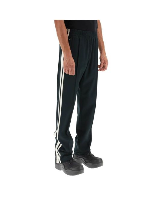 Pantaloni da ginnastica in lana di Bottega Veneta in Black da Uomo