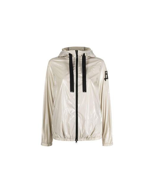 Herno White Lightweight Jacket