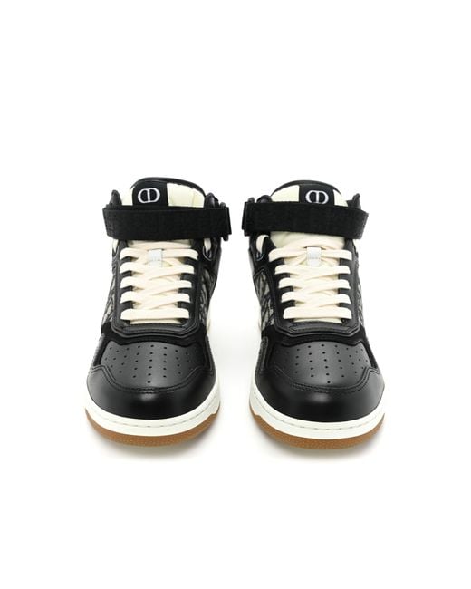 Dior B27 High Top -Turnschuhe in Black für Herren