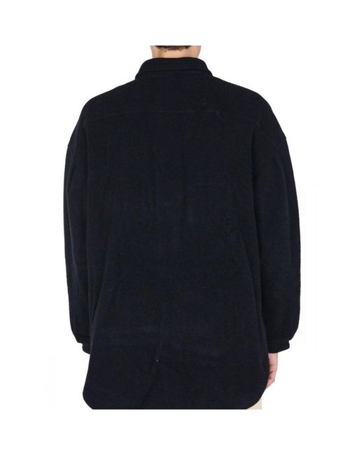 Giacca a camicia in lana di Ambush in Blue da Uomo