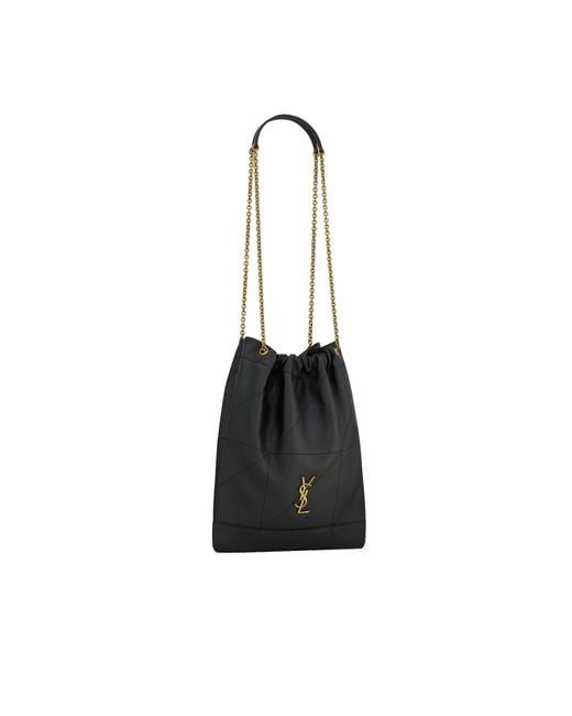 Saint Laurent Black Jamie Pochon Shoulder Bag