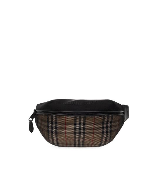 Burberry Mini Check Bum Bag, $550, farfetch.com