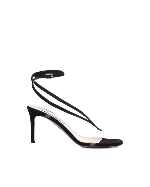 Aquazzura Black Illusion Slingback Pumps