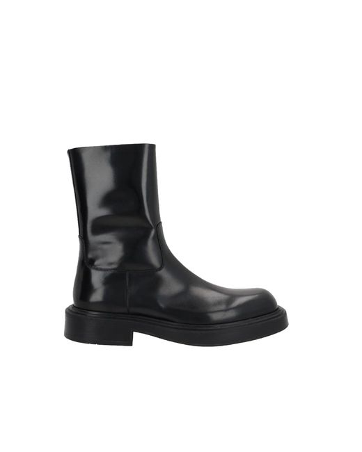 Ferragamo Black Ankle Boots for men