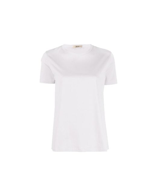 Herno White Crewneck T-Shirt