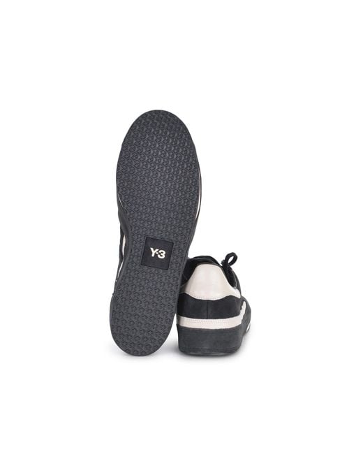 Y-3 Blue Gazzelle Suede Sneakers for men