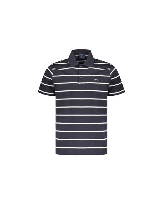 Paul & Shark Blue Paul Shark Polo T-Shirt for men