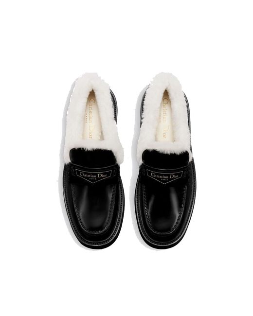 Dior Black Leder -Logo -Loga