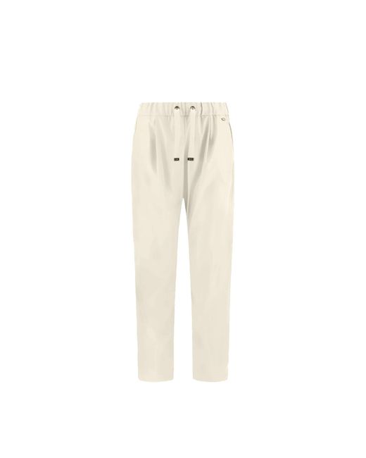 Herno Natural Straight Trousers
