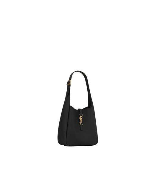 Saint Laurent Black Le 5 Ã₠7 Small Soft Leather Bag