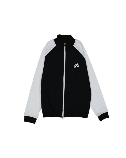 Autry Black Logo Bomber Jacket for men