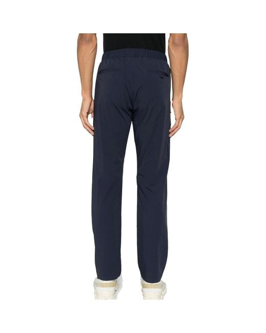 Herno Blue Drawstring Trousers for men