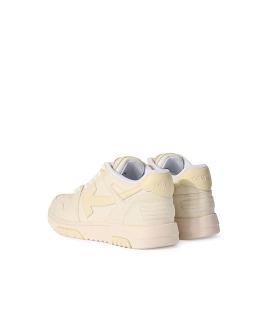 Off-White c/o Virgil Abloh Natural Out Of Office Sneakers for men