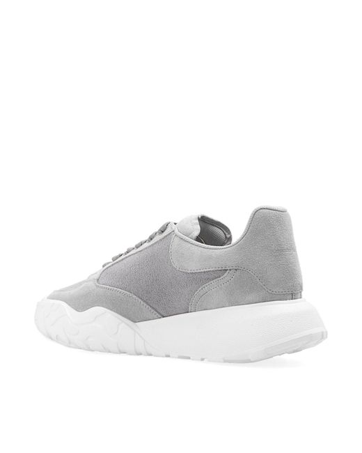 alexander mcqueen grey sneakers