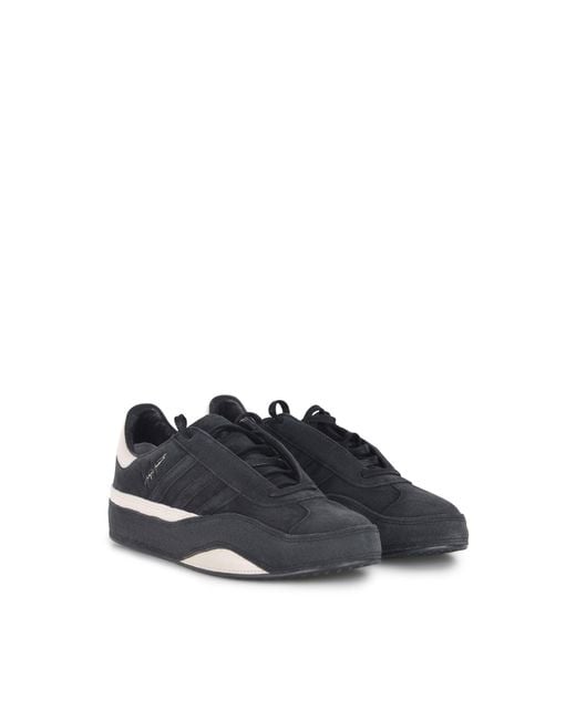 Y-3 Blue Gazzelle Suede Sneakers for men