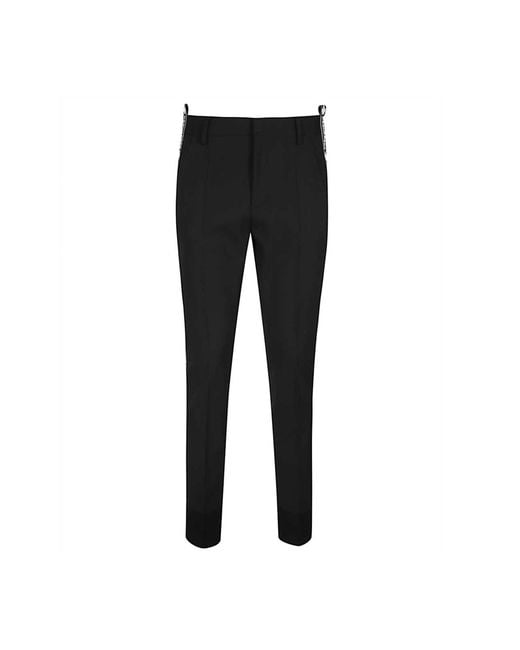 DSquared² Black Classic Wool Trousers