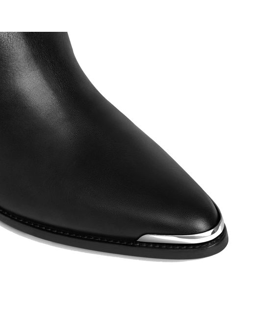 Céline Black High Western 060 Boots