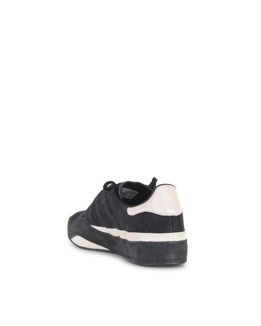 Y-3 Blue Gazzelle Suede Sneakers for men