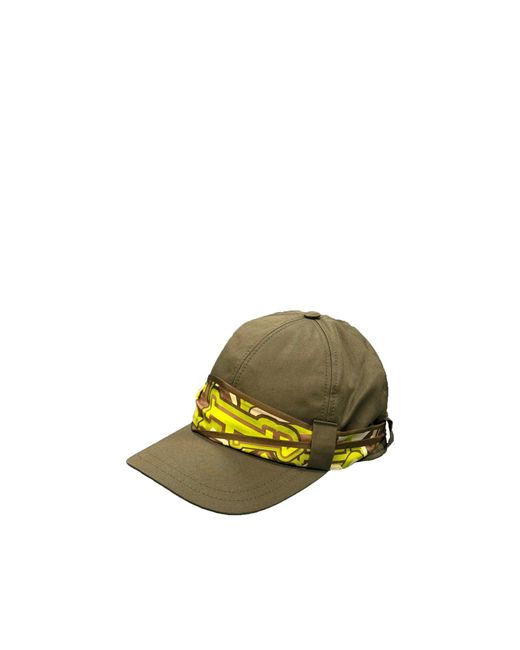 Herno Green Baseball Cap