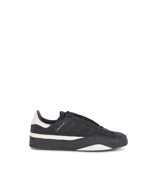 Y-3 Blue Gazzelle Suede Sneakers for men