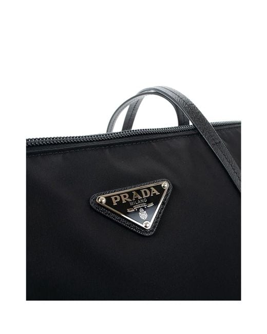 Prada Black Shopping Bags
