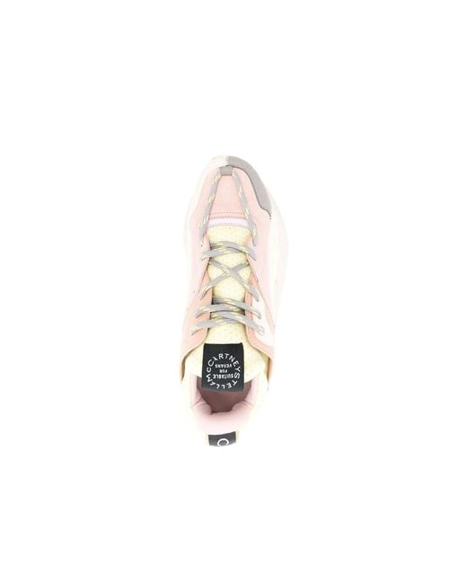 Stella McCartney Natural Eclypse Colourblock Sneakers