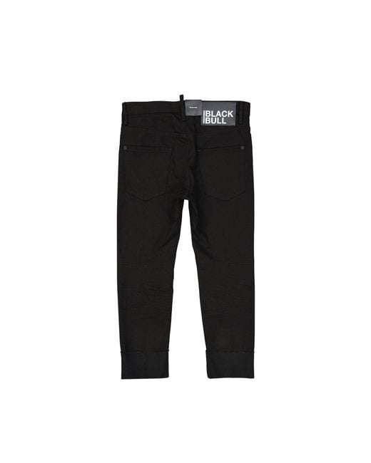 DSquared² Black Bull Sailor Denim Jeans