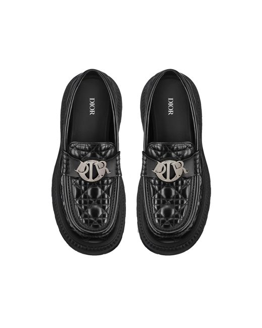 Dior Büffel-Mokassins in Black für Herren