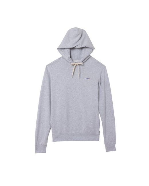 Autry Blue Cotton Hoodie