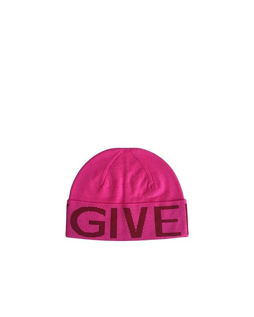 Cappello con logo in lana di Givenchy in Pink da Uomo