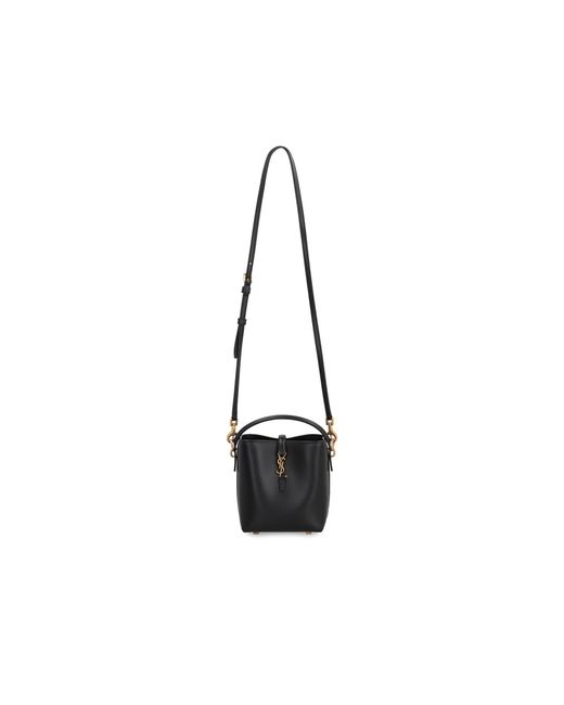 Saint Laurent Black Le 37 Mini Shoulder Bag