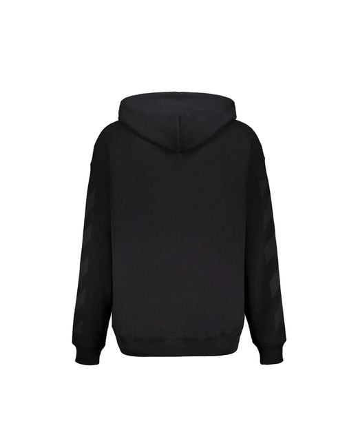 Off-White c/o Virgil Abloh Black Hooded Sweatshirt for men