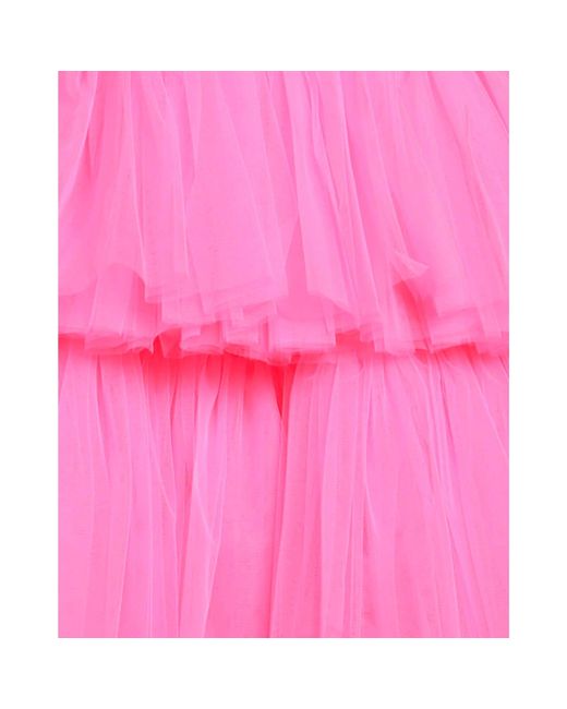 19:13 Dresscode Pink Tulle Mini Dress