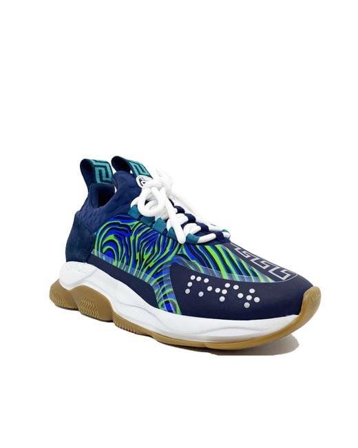 Versace Blue Turnschuhe