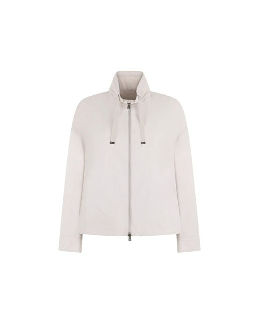 Herno White Lightweight Jacket