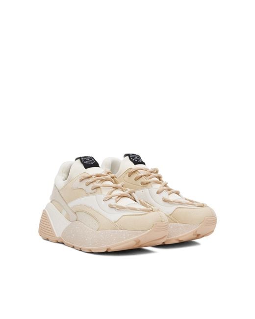 Stella McCartney Natural Pastel Eclypse Sneakers