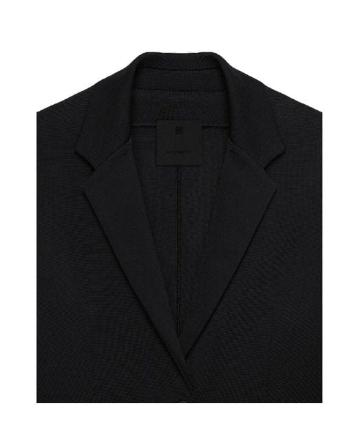 Givenchy Black Slim Fit Tailored Jacket